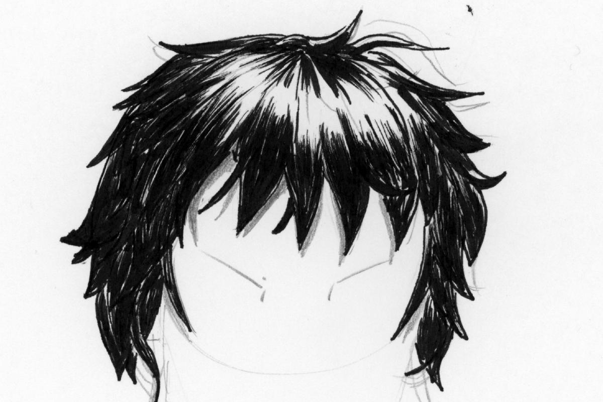 How to Draw different types of anime/manga hair « Drawing
